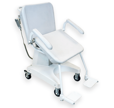Stuhl-Sitzwaage mit elektrische Aufstehhilfe